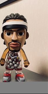 王牌化身 Money Ball 色白 Allen Iverson 23cm 高Ace Player