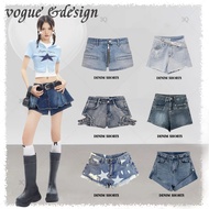 Hot Girl Denim Shorts Super Sexy Low Waist Hip Pants Women Design Fashion Versatile y2k American Sho