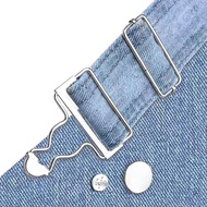 ETERNITY Dungaree Fasteners Clip Brace Bules With Jeans Buttons Set For Denims Jaets Home DIY Appare