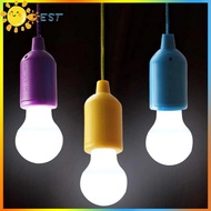 Battery Powered Colorful LED Hanging Light Bulb