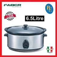Faber Stainless Steel Slow Cooker 6.5Litre - FSC 650 SS