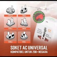 UNIVERSAL TRAVEL ADAPTOR 3-Prong Plug 3-Prong Travel Adapter Universal 3-Prong