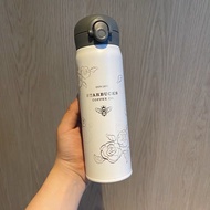 Starbucks China Series Camellia And Bee Stainless Steel Thermal Flask Coffee Cup