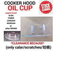 (Clearance Stock) Universal Cooker Hood Oil Cup Support Brand ELBA MORGAN ZANUSSI FABER or Other Bra