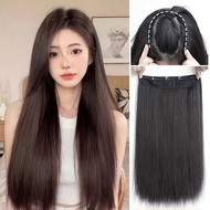 Multiple Lengths 45 60 70cm Straight Hair Extensions Invisible Tape Weft Natural Look Hairpiece