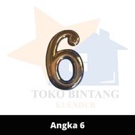 Number 6 Sticker