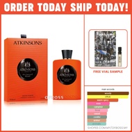 ATKINSONS 44 GERRARD STREET 100ML EAU DE COLOGNE EDC FOR UNISEX