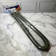 (1 PC) WERKLINE BCP Flexible PVC Plastic Grey Sink Hose 90 cm | SJ ABADIE |