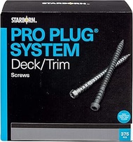 Pro Plug System Screws -Stainless Steel Type 316, #10 x 2-1/2", Star Drive, 375 Pieces for 100 sq ft