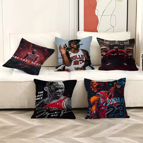 Michael Jordan Pillow Gift Home Office Decoration Pillow Bedroom Sofa Car Cushion CoverPillow Case