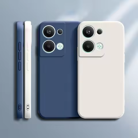 Original Liquid Silicone Case for OPPO Reno 9 8 Pro Plus Lite 8Z 8T Reno9 Reno8 T 8Pro 9Pro Pro+ 5G 