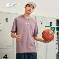 XTEP Men T-shirt Casual Fashion Street