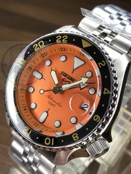 [Watchwagon] Seiko 5 Sports GMT SSK005 100m WR Orange Dial Automatic Gents Watch ssk005j  ssk005j1