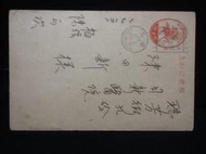[淘寶蒐珍]1940 昭和14年 日據時 台灣瑞芳九份日新醫院 實寄明信片 A917