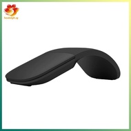 [hzsdakjjh.] Bluetooth Folding Mouse Wireless Mouse Foldable Arc Touch Mini Mice