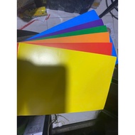 Colorful handmade paper decals, A5/A4/A3 size (Self-adhesive paper)