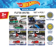 Hot Wheels Team Transport Sold as set 4 Cars ฮอตวีล รถบรรทุกรถยนต์ ขายยกชุด 4 คัน (FLF56 (957B) TH