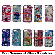 Oppo A1k / Realme C2 Case Karakter Boneka Hello Kitty Doremon Minnie Mouse Keroppi Stitch Rilakuma T