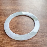 冰種春帶彩翡翠叮噹手鐲 | 17圍 | 天然緬甸玉翡翠A貨 | 送禮