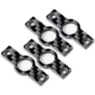Carbon Fiber Axle Tube Bracing Support Stands for Tamiya Clod Buster 1/10 RC Car Parts