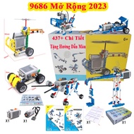 Lego 9686 2023 Expanded Mechanical Engineering Intellectual Development Toy Set For Children