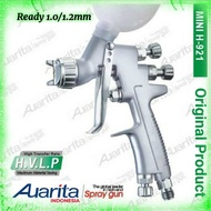 Auarita h921 car spray gun Pistol Spray Gun HVLP Mini Nozzle 1.0/1.2mm Cup 250ml Untuk Cat Mobil spr