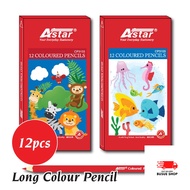 Colour Pencil | 12 Colours Colour Pencil - Long (CP3103) Colouring Pencil Colour Pencil Pensil Warna