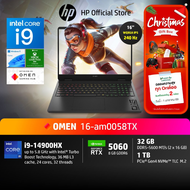 HP OMEN 16 | Intel i9-14900HX | RTX5070 | 32GB/1TB | IPS 240Hz WQXGA | Win11+Xbox | 3Yrs โน๊ตบุ๊ค Ga
