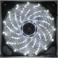 Others - 發光電腦12CM機箱散熱風扇 LED 12025 15燈（白色）