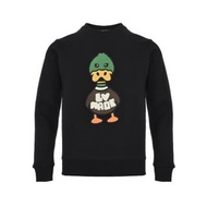 法國精品Louis Vuitton LV聯名NIGO綠頭鴨圖案刺繡貼布長袖T恤 代購非預購