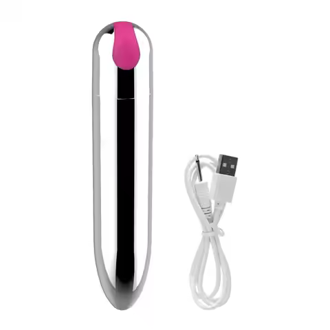 Bullet vibrator Electric Eye Massager Adjustable USB Rechargeable Vibrator Beginner Vaginal Anal Mas