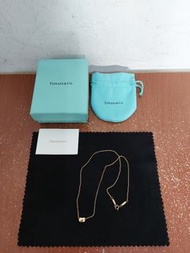 Tiffany &amp; Co. Elsa Peretti 黃金750 18K金 相思豆 項鍊