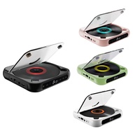 Portable CD Player Bluetooth SpeakerLED Screen Stereo Player Wall Mountable CD Music Player with FM Radio