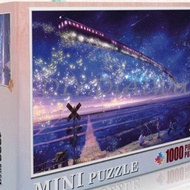 Puzzle 1000 Pcs Jigsaw Puzzle Fire Works, Star Train, Tree Ligh