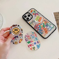 holder phone phone holder phone grip Magsafe Magnetic Phone Holder Airbag Foldable Cartoon Retractab