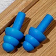 【QUT】-40pcs Soft Silicone Ear Plugs Waterproof Swimming Ear Plugs Reusable Noise Reduction Sleeping