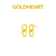 Goldheart 999 Gold Dual Connection Earrings