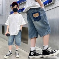 [M3800] Ripped wash jeans with unique style for Boys 14-57kg
