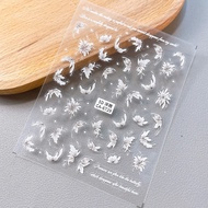 Nail stickers, 5D embossed bow stickers, 5D nail stickers CA