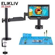 TOMLOV Elikliv EM4K-AF Flex 4K Autofocus Soldering Microscopio for Electronics 10.1'' Digital Micros