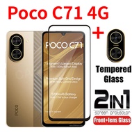Screen Protector For Xiaomi Poco C71 4G 2025 For Poco C85 PocoC71 POCOC71 Poco C 71 2025 Full Cover 