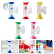 SEA-Hourglass Timer 3 Minute Hourglass Sand Timer with Suction Cup Durable Sandglass for Kids Games 
