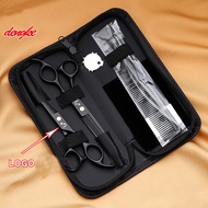 HAIR SCISSORS STAINLESS STEEL HAIR SCISSORS FLAT SET TOOTH CUTTER SCISSORS HAIR CUTTER