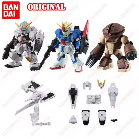 BANDAI Original GUNDAM Animation Peripheral Toys MSE03 Z Gundam Acguy Hazel Gacha Gashapon Anime Act