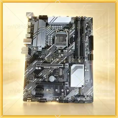 For ASUS PRIME Z490-P LGA1200 ATX Motherboard Z490 DDR4 M.2 Support 10th Gen Intel CPU