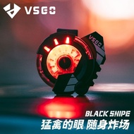 VSGO Micro-High EDC Multifunctional Photography Accompanying Light Outdoor Hat Clip Light Multifunct