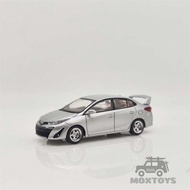 §≌ ♙♛● Poprace 1:64 TOYOTA GR VIOS Sier/Cup Diecast Model Ca