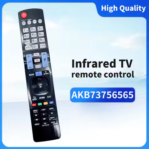 Compatible with LG TV Remote Control AKB73756565 - Fits 55LY570H 47LA6200 50LA6205 55LM8600 42LM6700