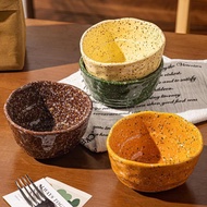 Color Splash Ink Bowl Irregular Creative Dinner Bowl
