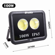 สปอตต์ไลท์ Sportlight LEDflood light ไฟส่องตึกไฟส่องป้ายไฟส่องนาม(สินค้ามีมาตรฐาน มอก)COB 100w150w20